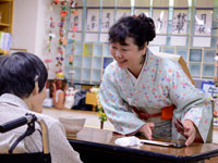 特別養護老人ホーム「けんちの里」にてお茶会ボランティア