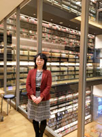高梁市のツタヤ図書館にて
